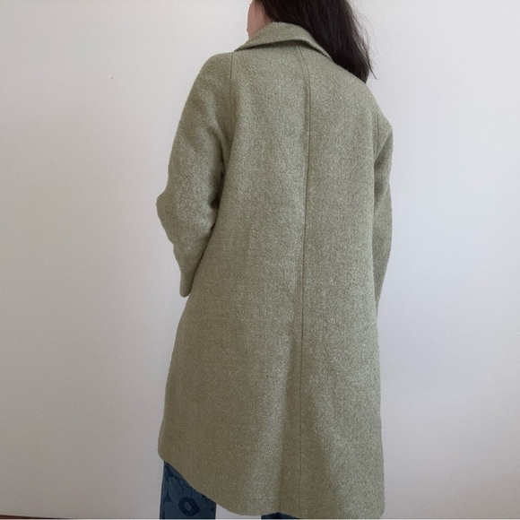 Vintage 1960s Mint Sage Green Coat - Picture 3 of 16